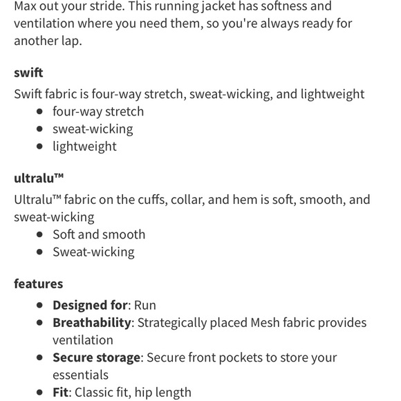 Lightweight Run Jacket - Picture 9 of 9